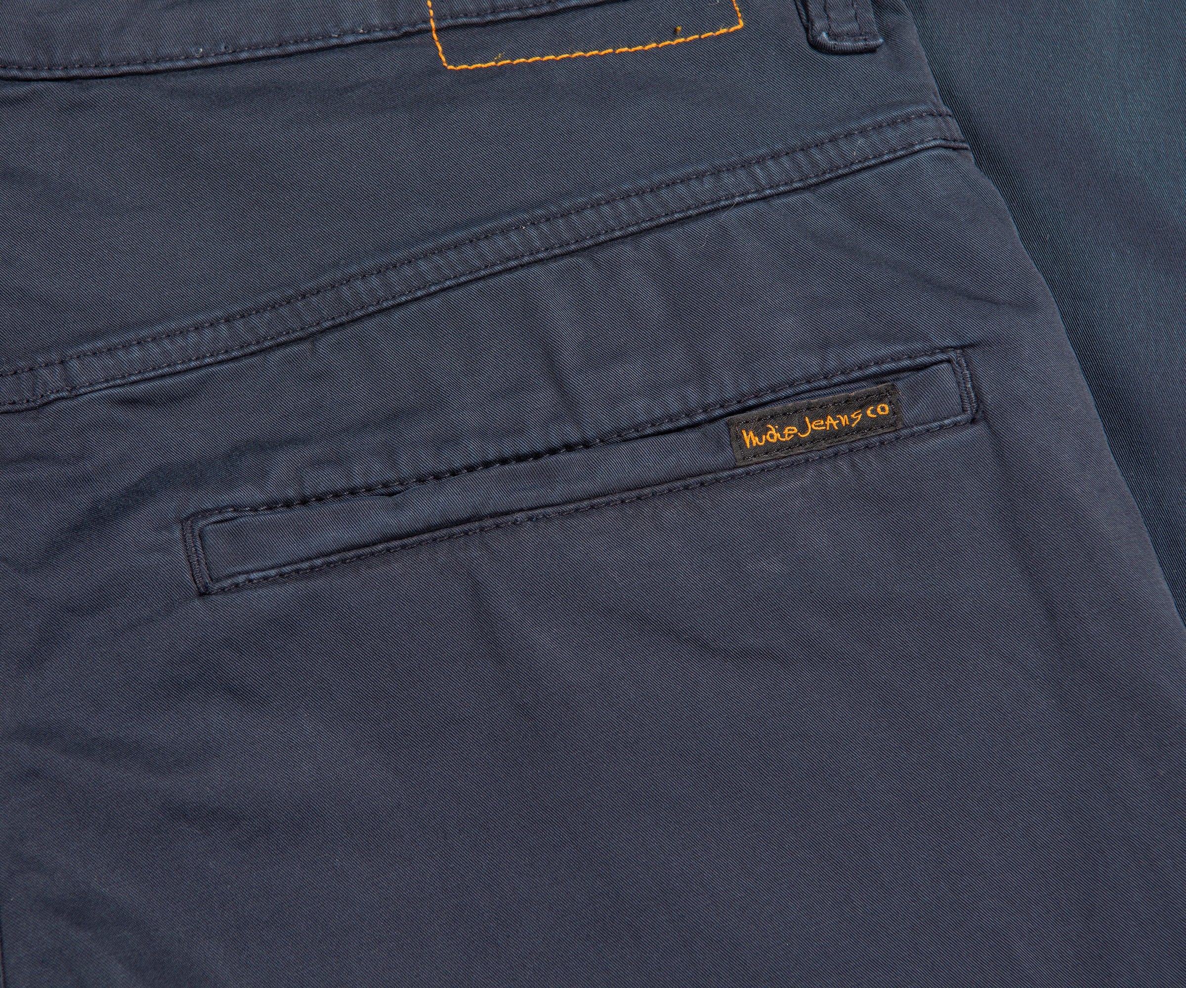 Nudie Slim Adam Chino Dark Midnight - Image 3