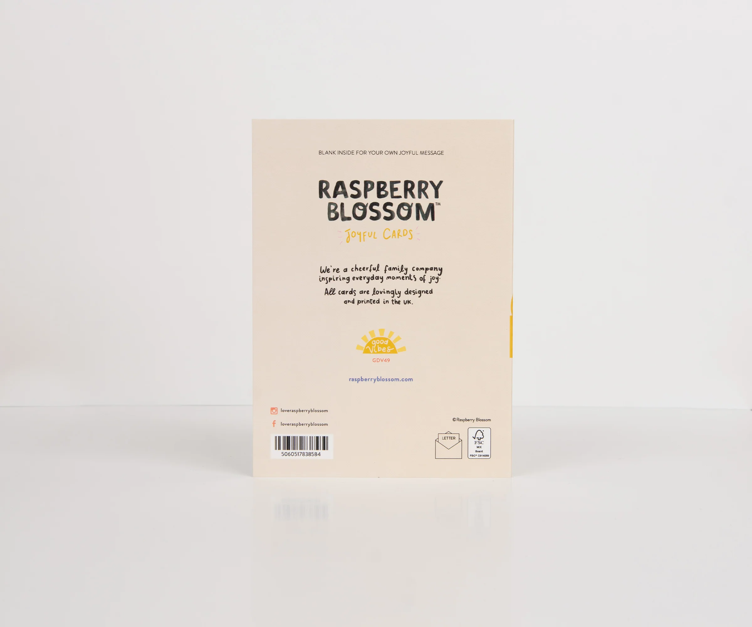 Raspberry Blossom '18' Colourful & Floral Birthday Card - Image 5