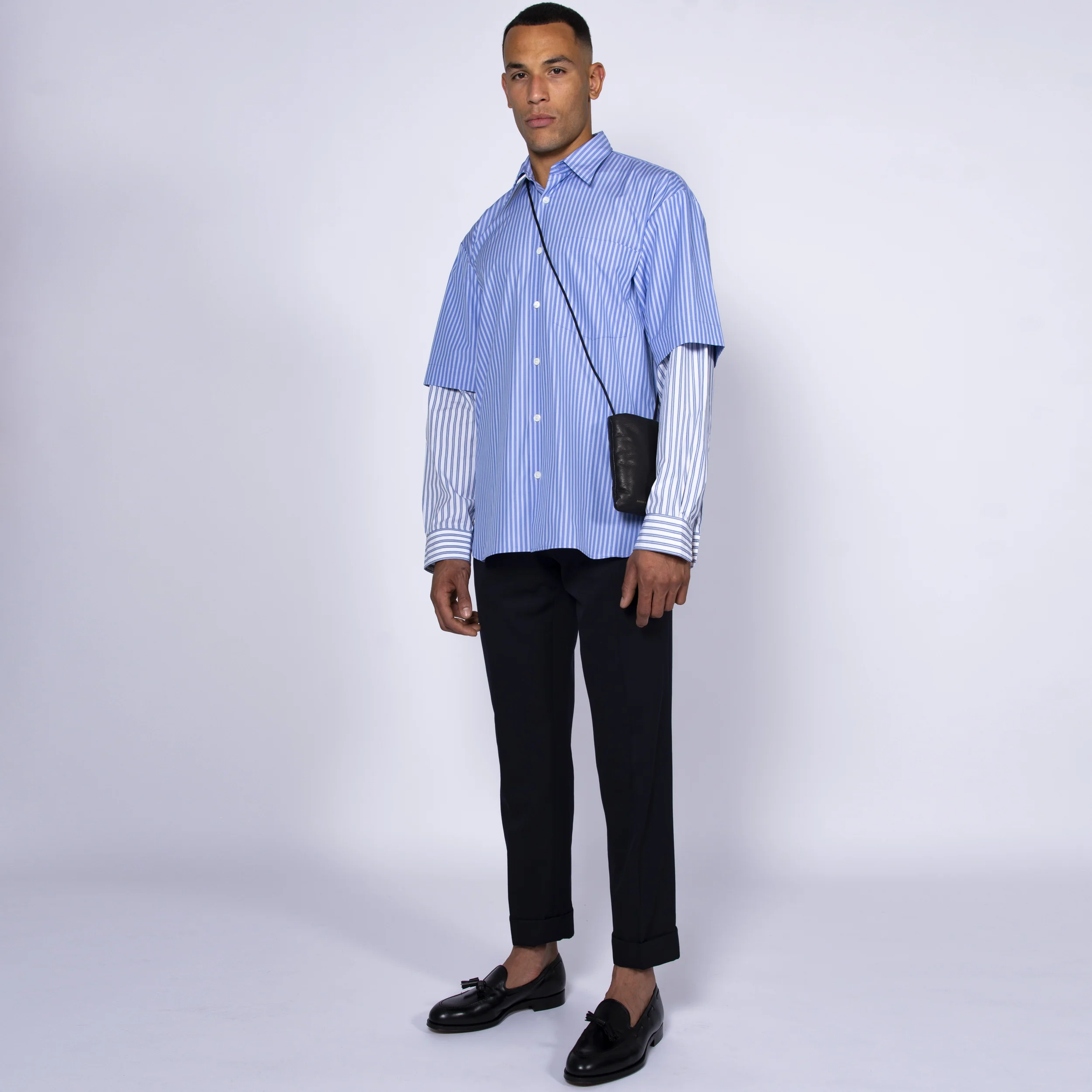 Crockett & Jones 'Cavendish' BURNISHED CALF LEATHER LOAFERS BLACK - Image 7