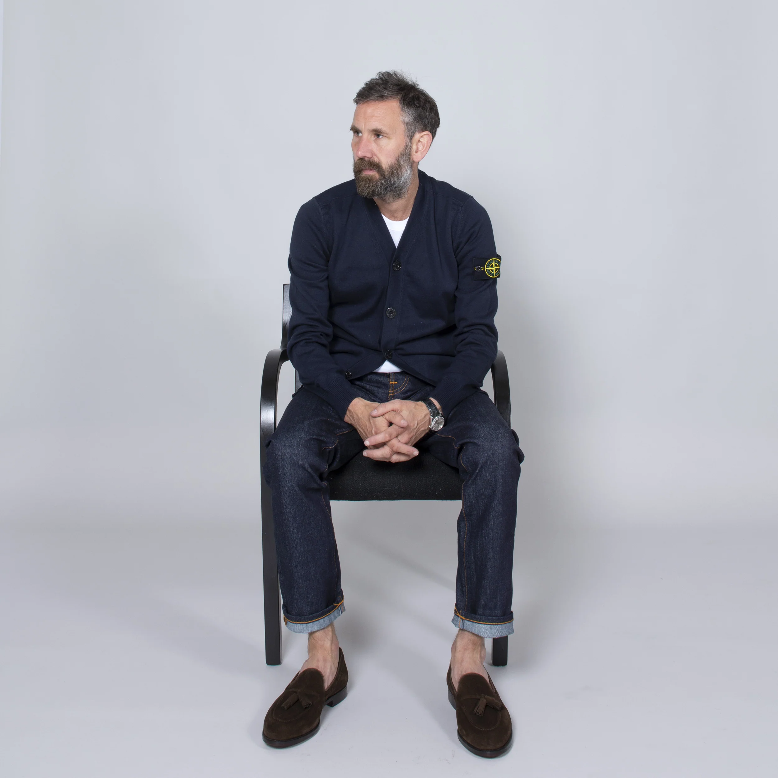 Crockett & Jones 'Cavendish' Suede Loafer Dark Brown - Image 8