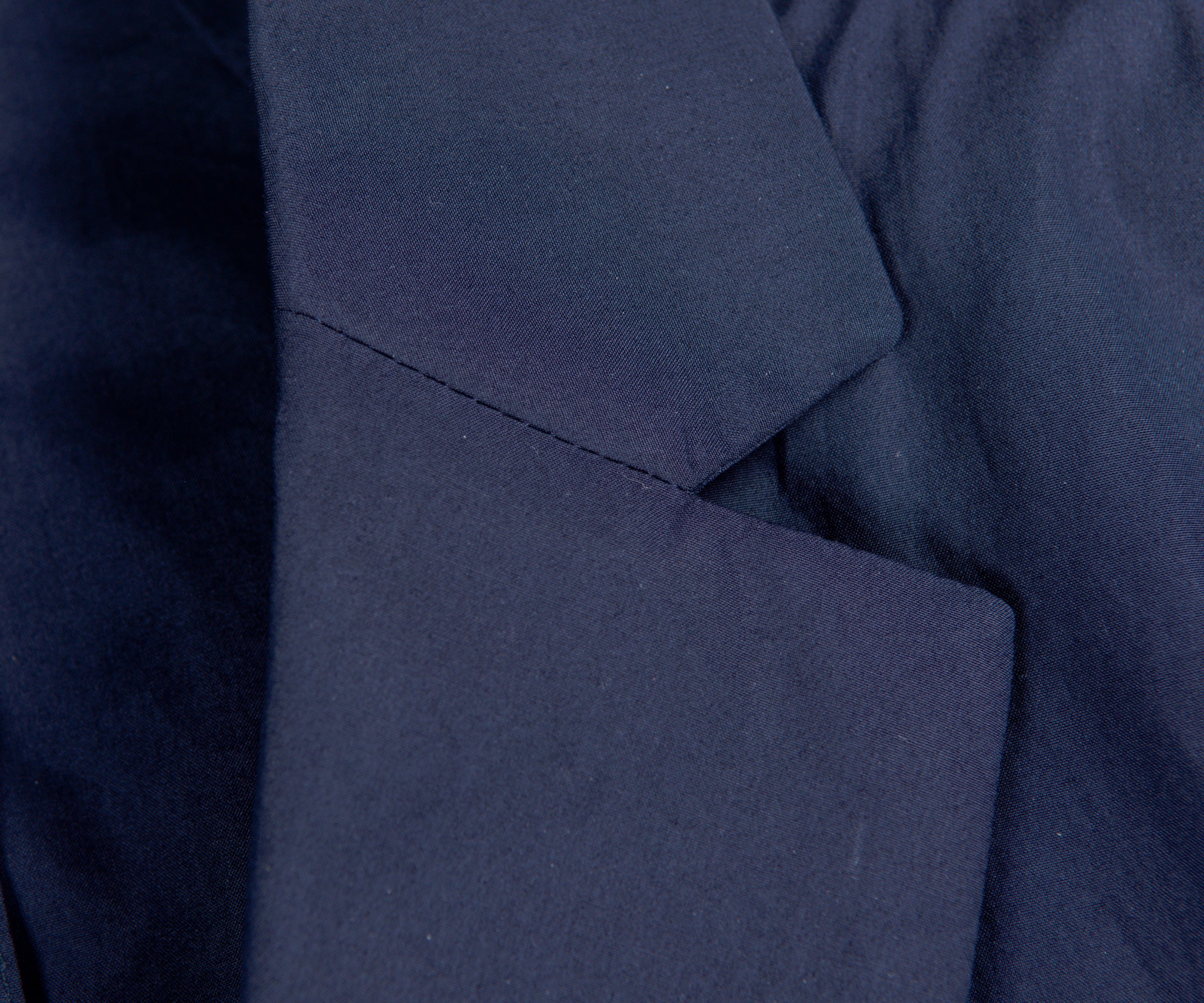 Dries Van Noten Kayne Cotton Suit Navy - Image 3