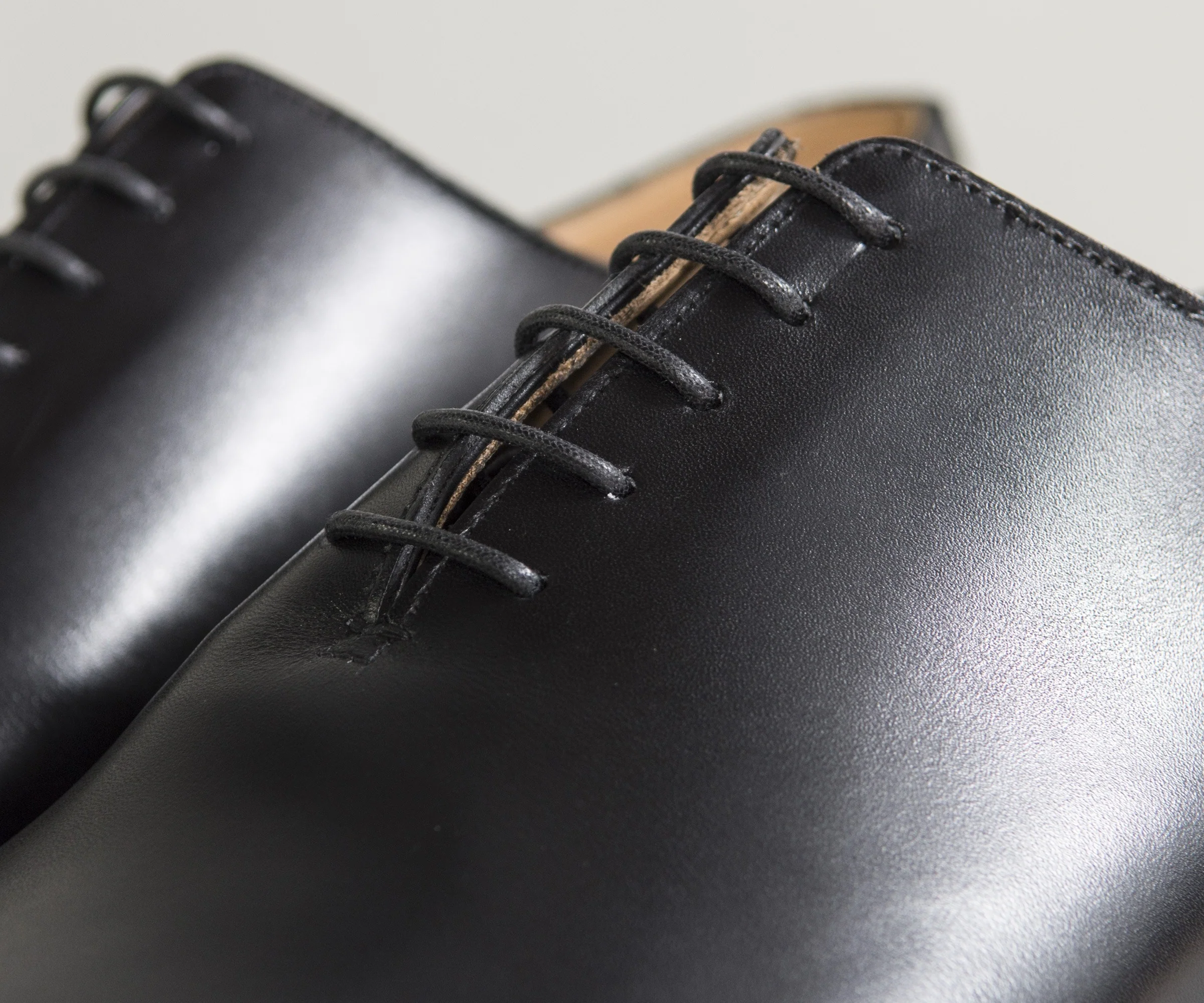 Crockett & Jones 'Alex' Calf Leather Shoes Black - Image 5