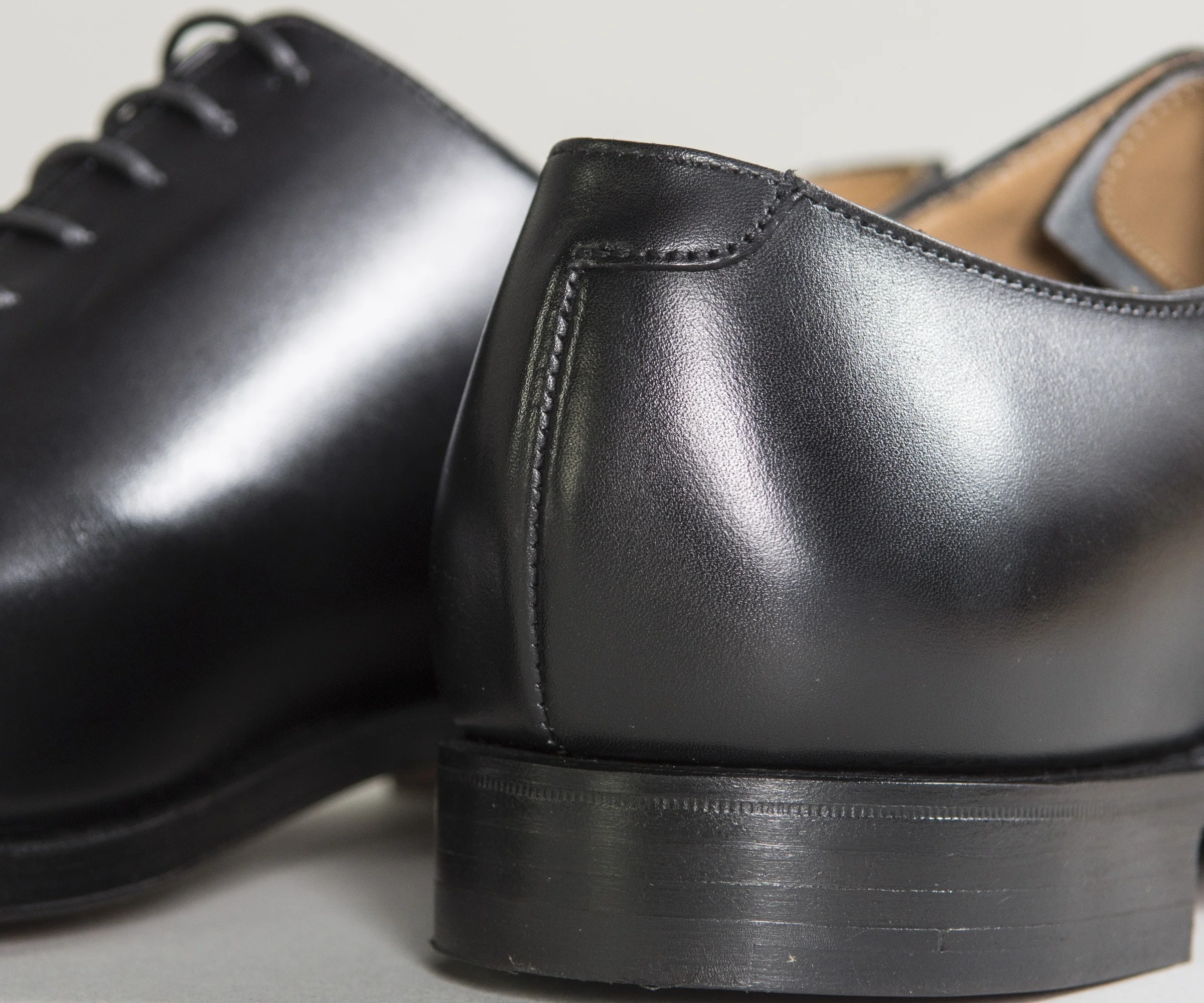 Crockett & Jones 'Alex' Calf Leather Shoes Black - Image 6