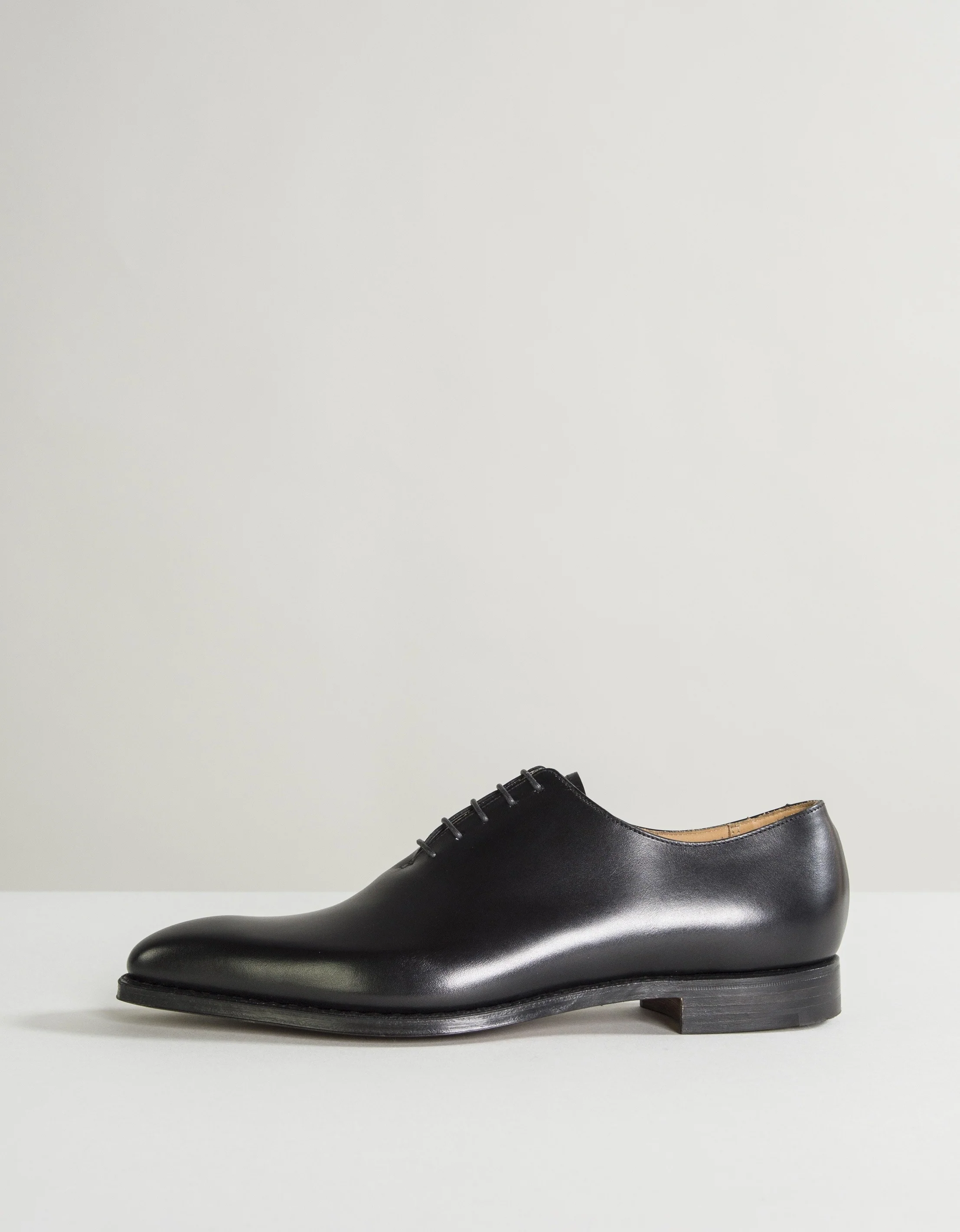 Crockett & Jones 'Alex' Calf Leather Shoes Black - Image 9