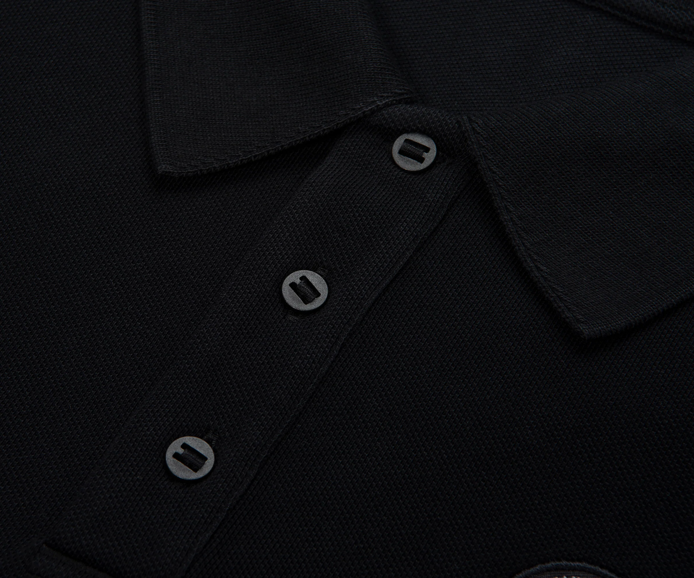 Canada Goose Black Beckley Polo Shirt - Image 3