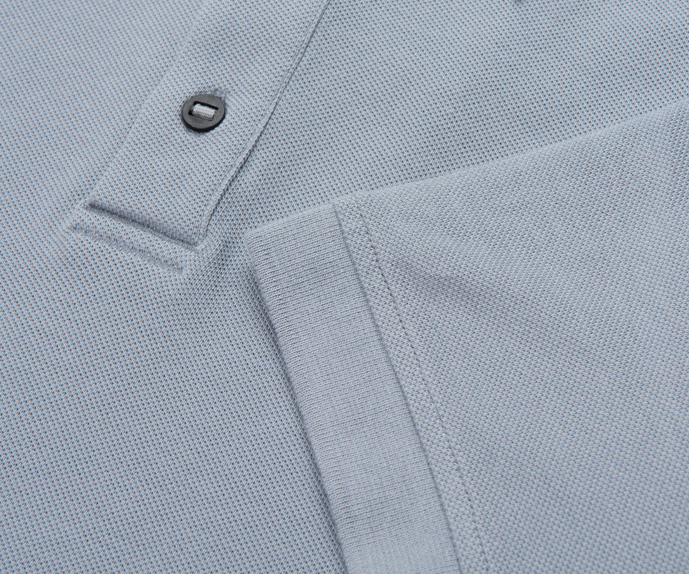 Canada Goose Ozone Blue Beckley Polo Shirt - Image 4