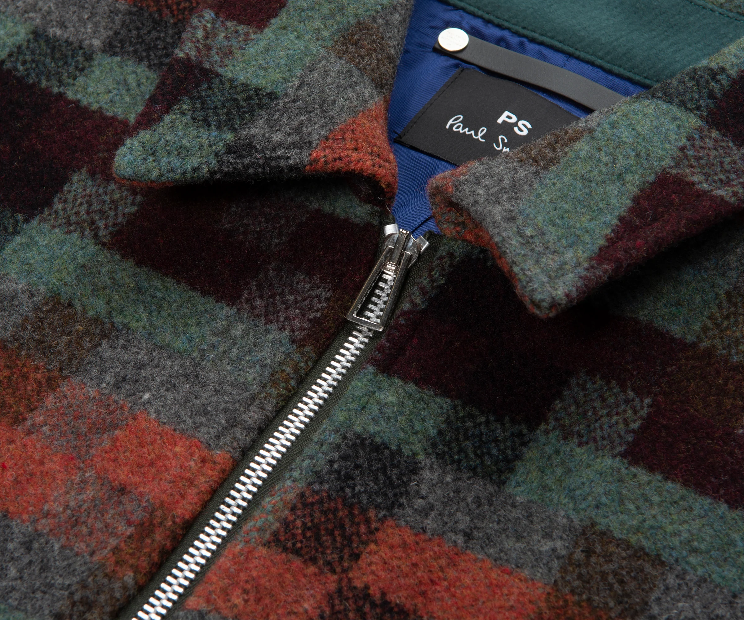 Paul Smith Fun Check Wool Jacket Multi - Image 3