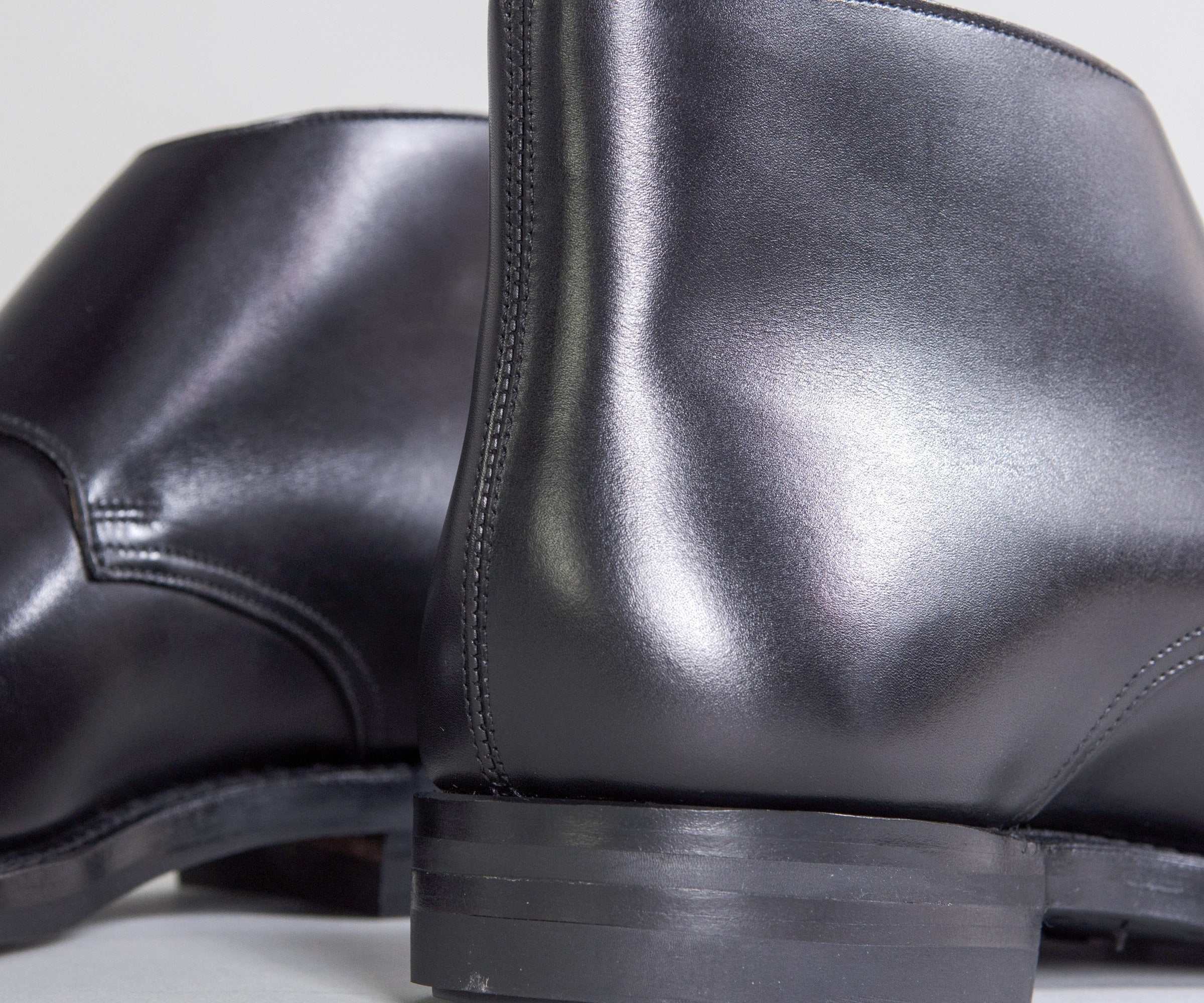 Crockett & Jones Camberley Calf Leather Boots Black - Image 6