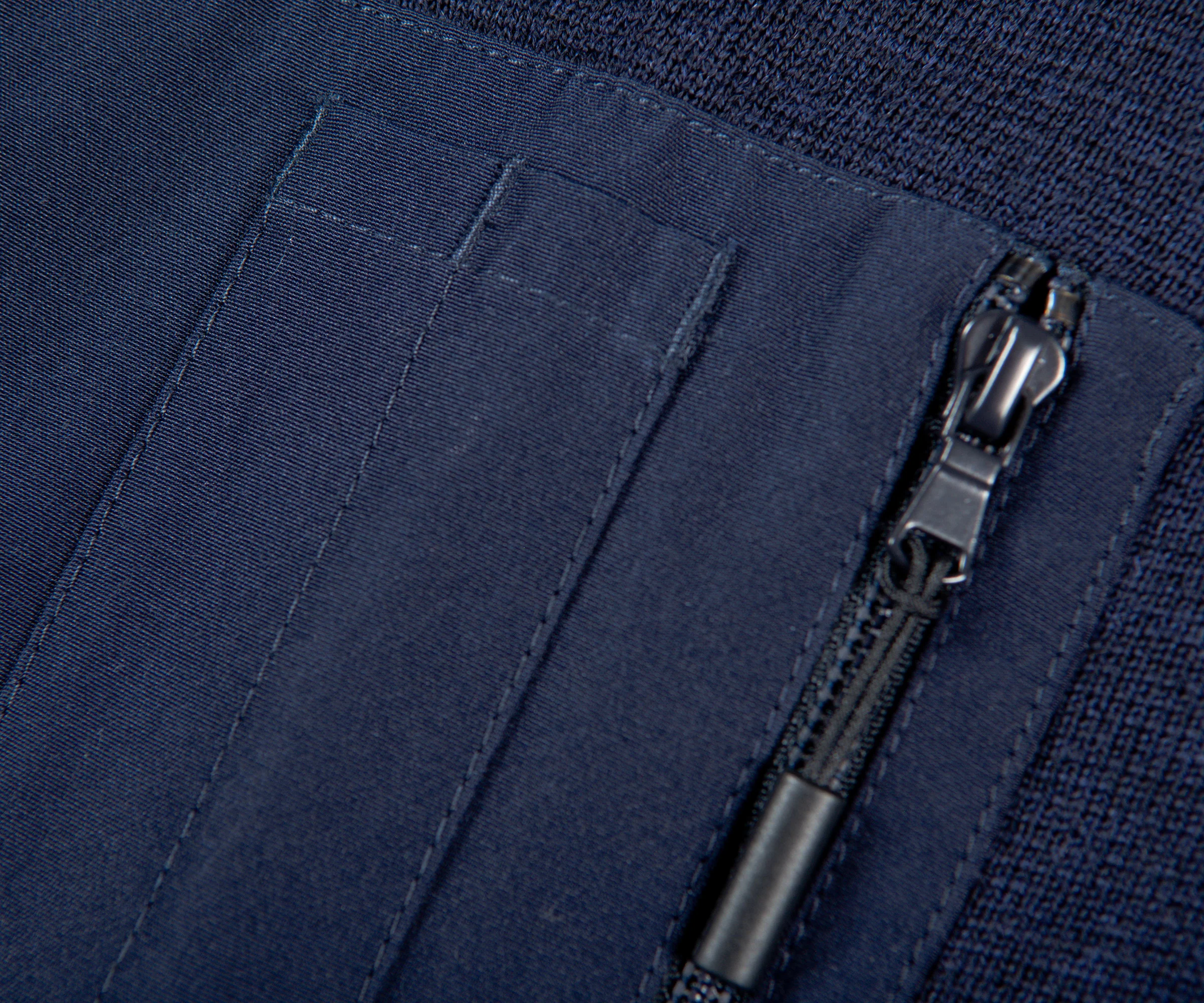 Canada Goose 'Stormont' 1/4 Zip Knit Navy - Image 4