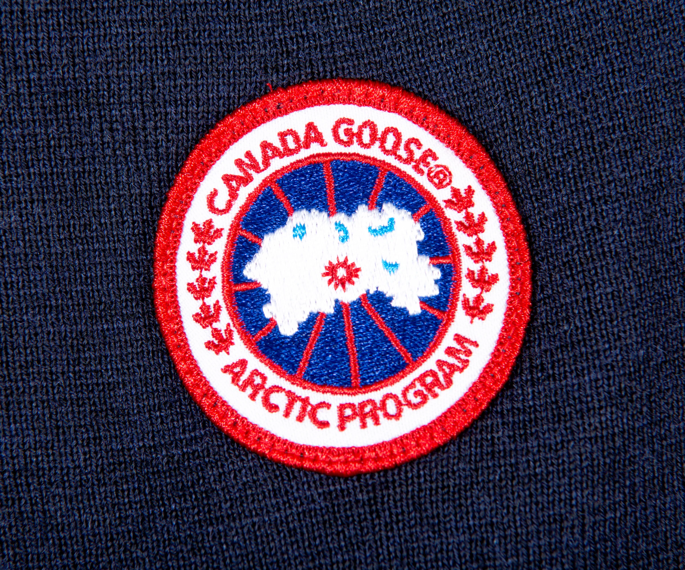 Canada Goose 'Stormont' 1/4 Zip Knit Navy - Image 5