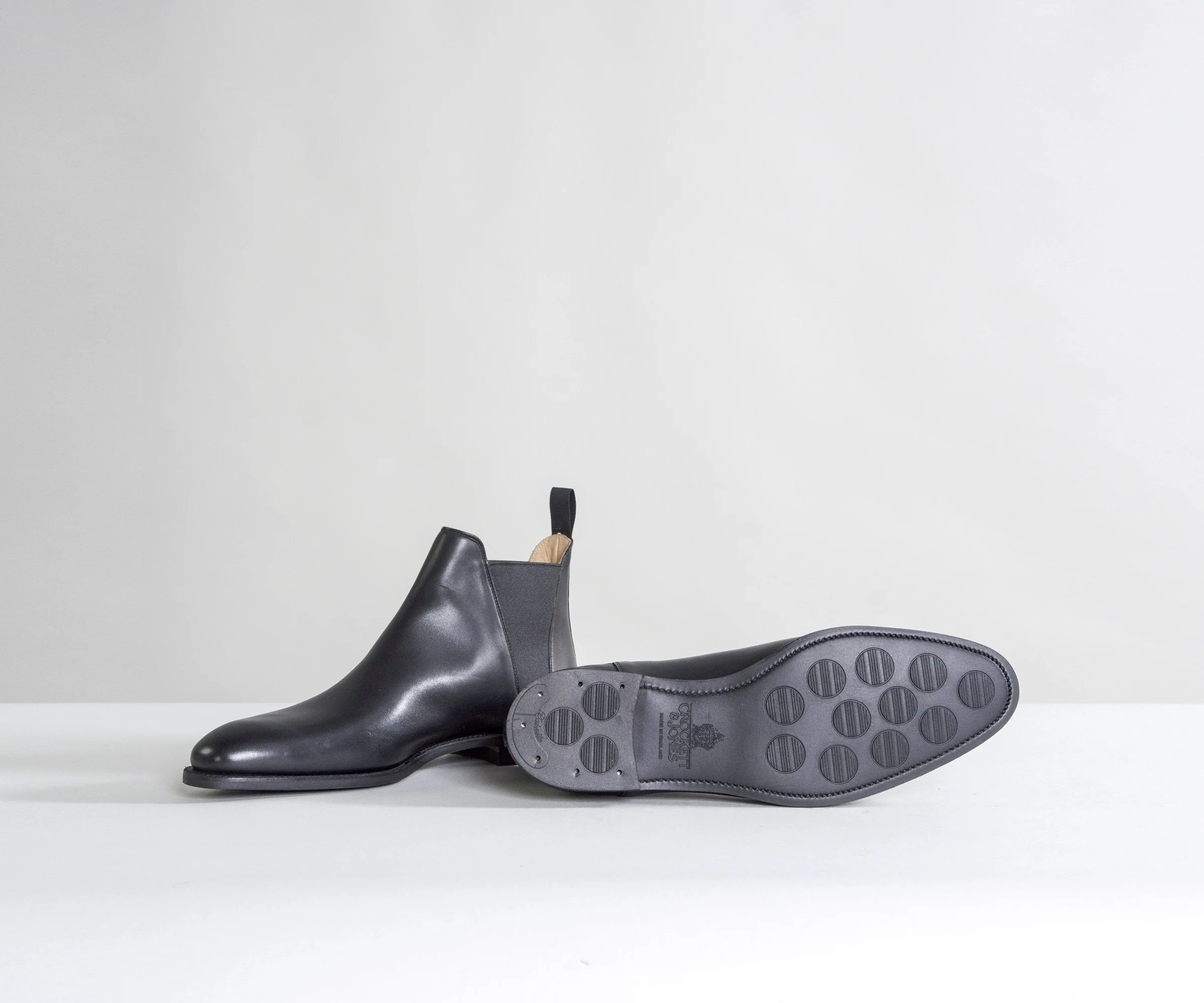 Crockett & Jones Chelsea VIII Calf Leather Boots Black - Image 4