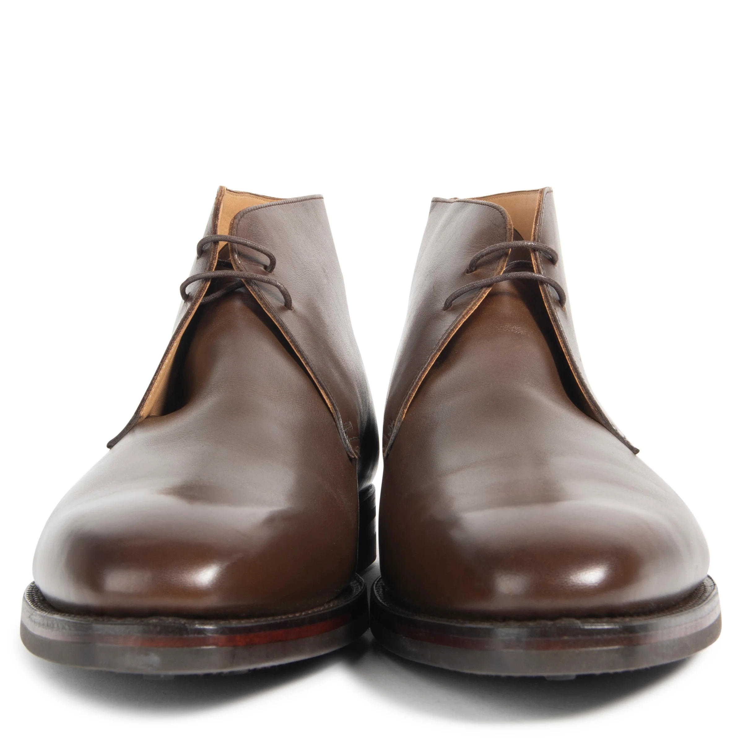 Crockett & Jones Tetbury Leather Ankle Boot Brown - Image 3