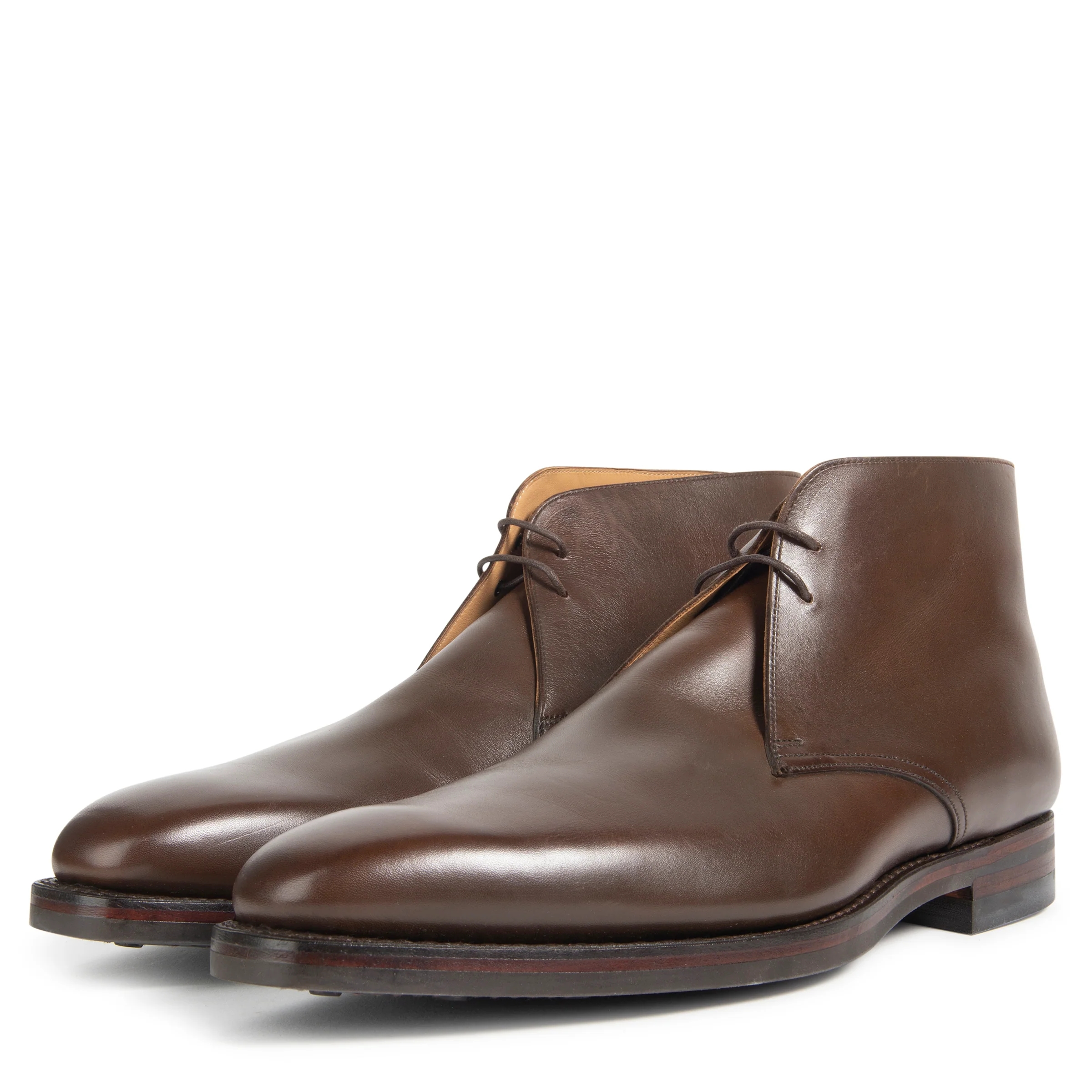 Crockett & Jones Tetbury Leather Ankle Boot Brown - Image 4