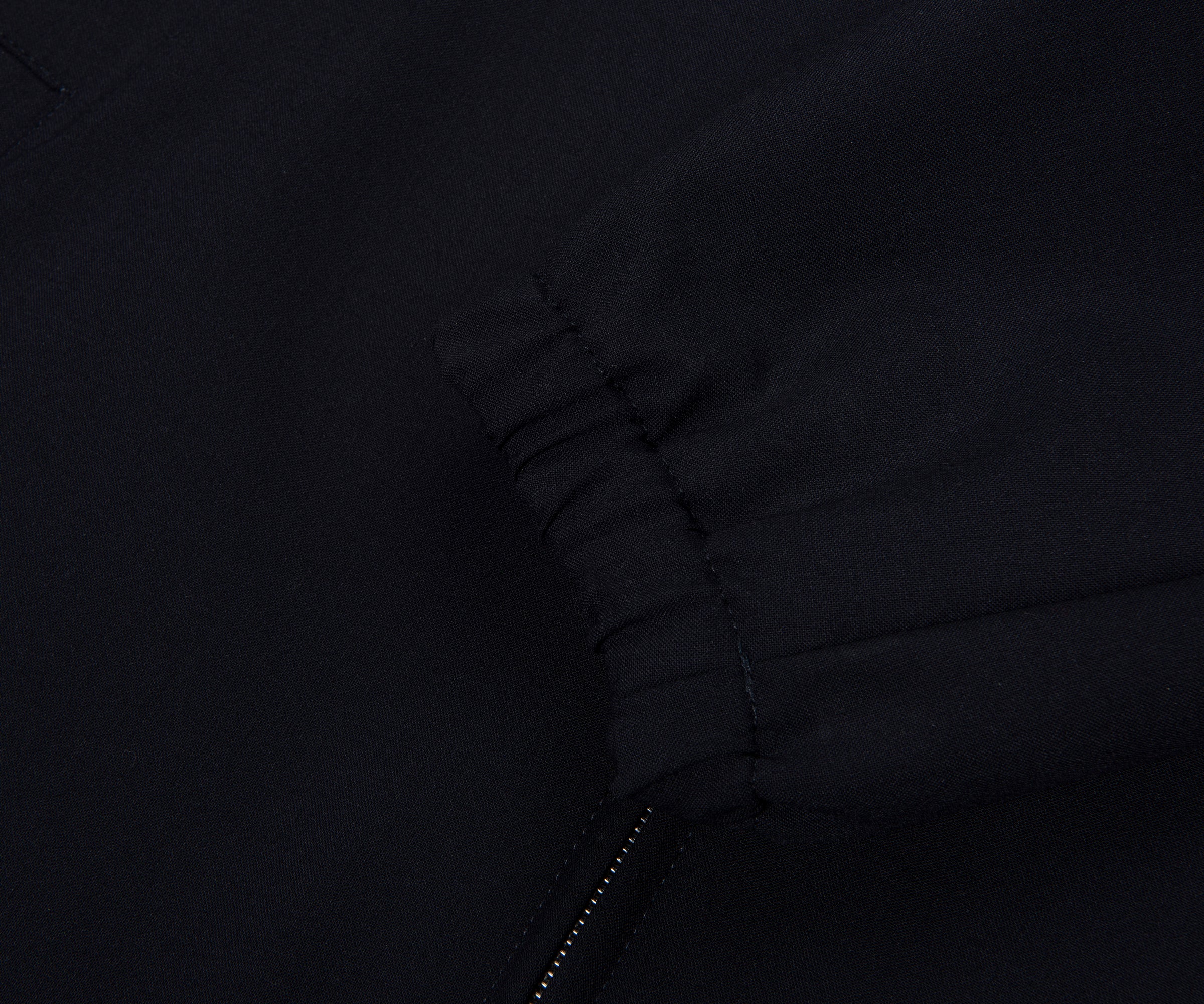 Herno Navy Technical Light Weight Bomber Jacket - Image 4