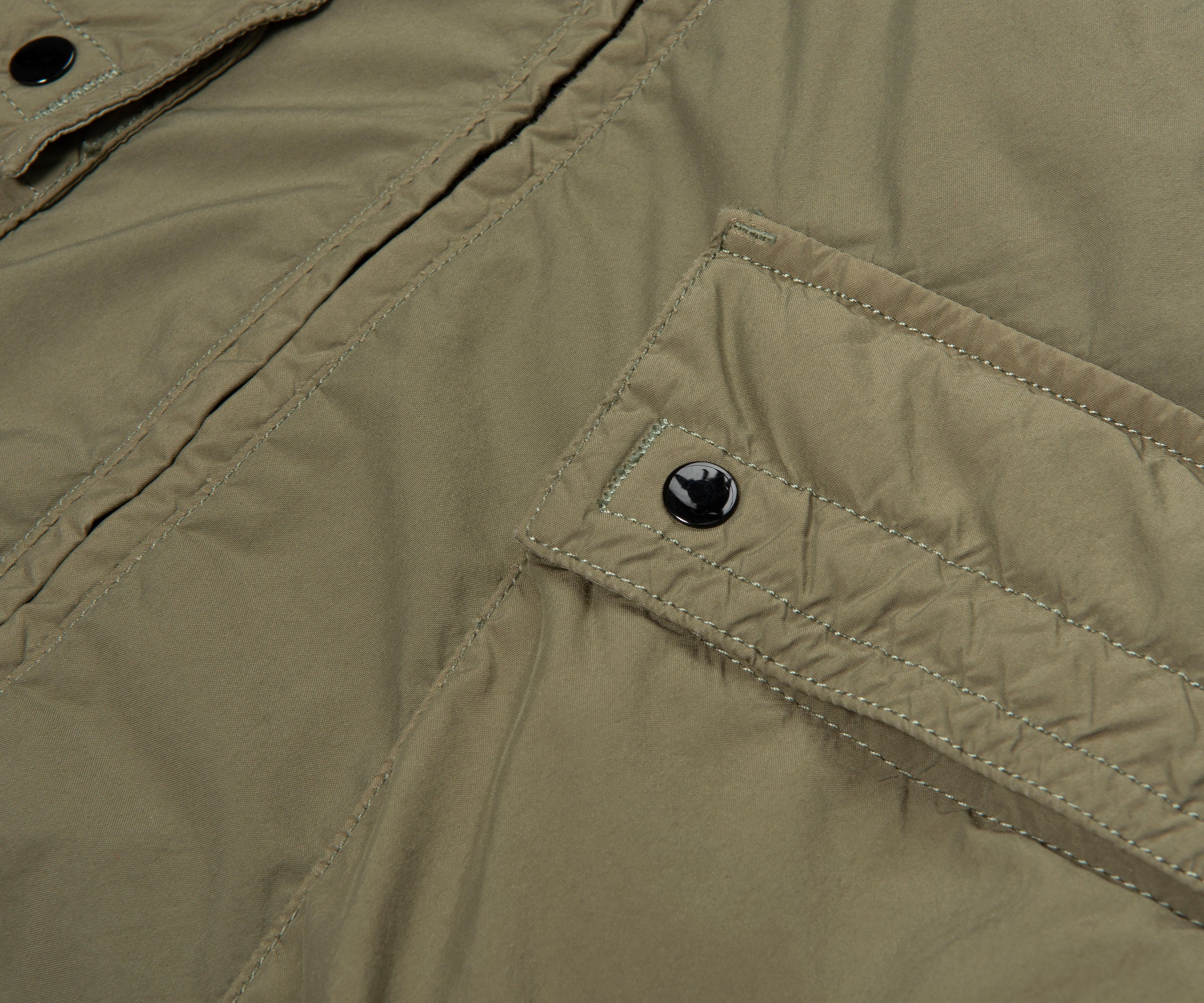Stone Island Khaki Light Compact Touch Polyester Jacket - Image 5