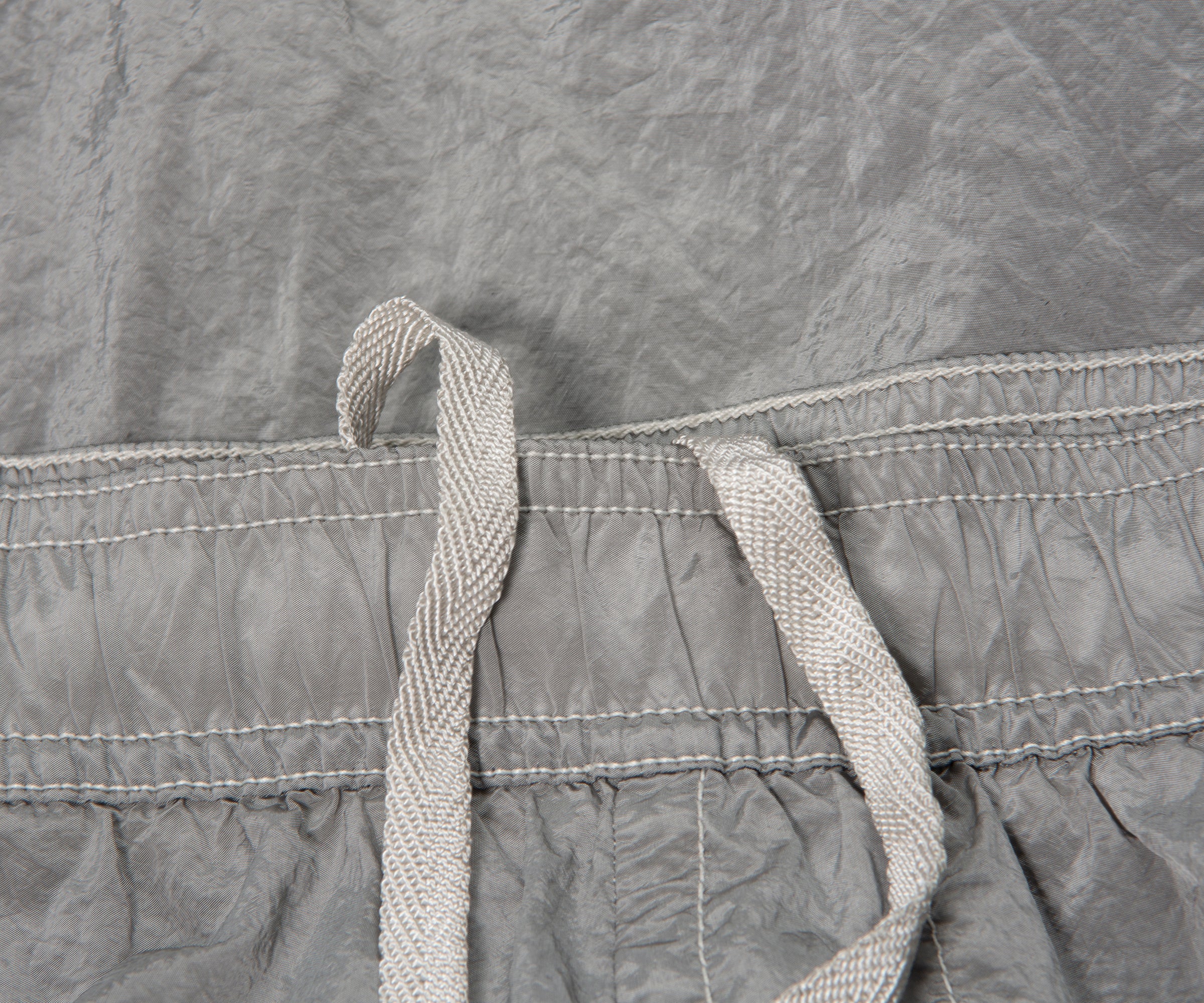 Stone Island Silver Nylon Metal Swim Shorts - Image 5